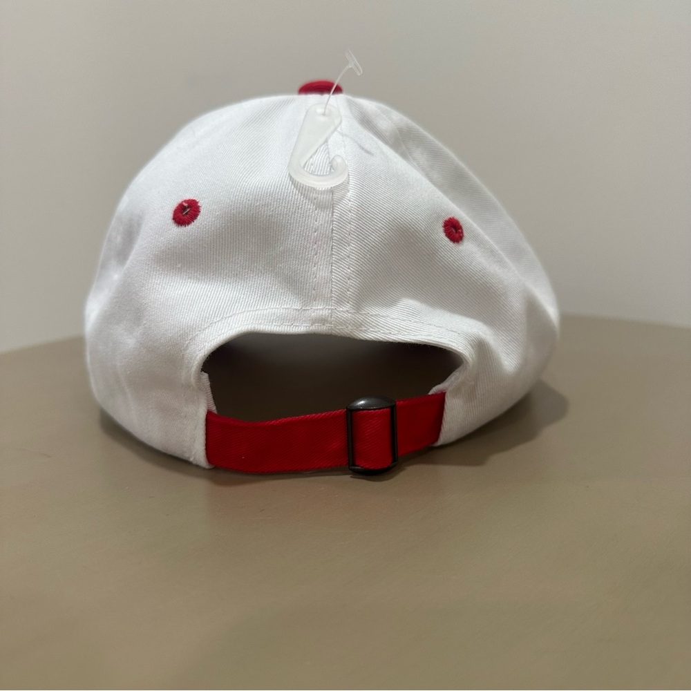 White And Red Somebody's Problem Cap - image 3